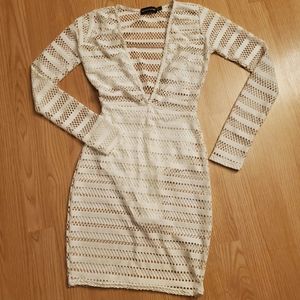 Pretty Little thing white dress